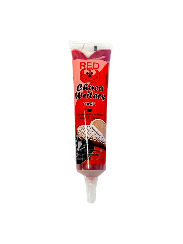 Obrázek k výrobku 19904 - Tasty Me Čokoládová poleva na písanie v tube červená (32 g)