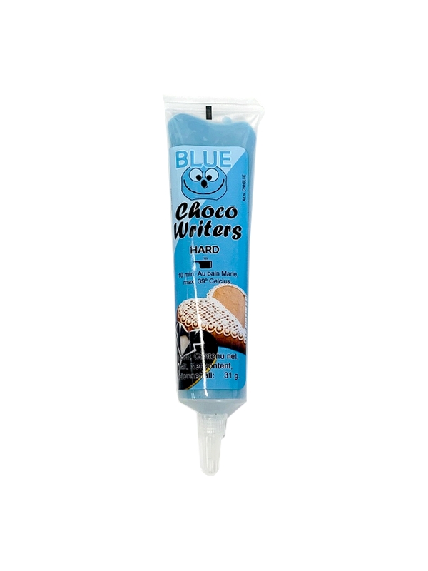 Obrázek k výrobku 19909 - Tasty Me Čokoládová poleva na písanie v tube modrá (32 g)
