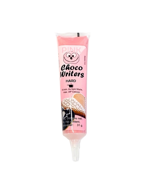 Obrázek k výrobku 19908 - Tasty Me Čokoládová poleva na písanie v tube ružová (32 g)