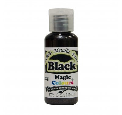 Obrázek k výrobku 15797 - Tekutá metalická barva Magic Colours (32 g) Black