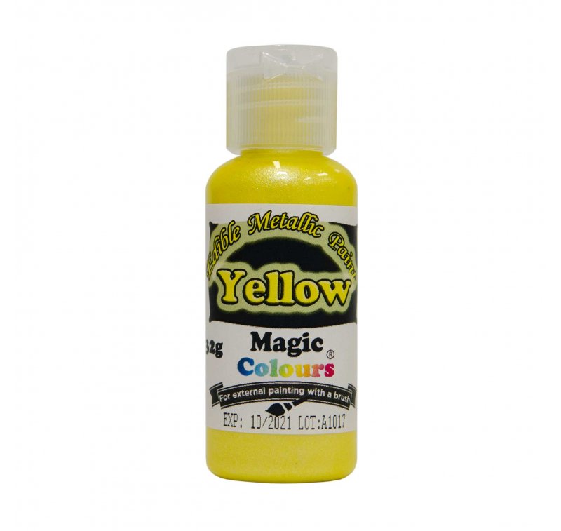 Obrázek k výrobku 15803 - Tekutá metalická barva Magic Colours (32 g) Yellow