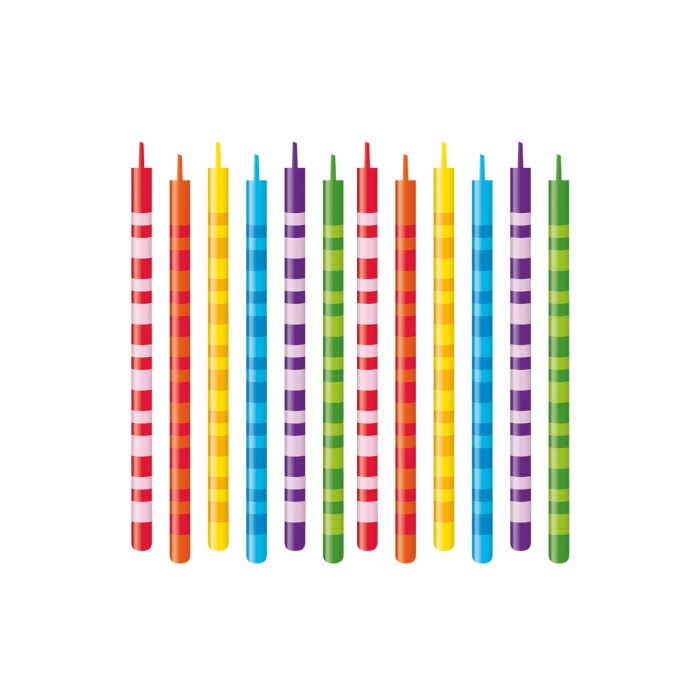 Obrázek k výrobku 20520 - Tescoma Tortové sviečky 10 cm DELÍCIA KIDS (12 ks)