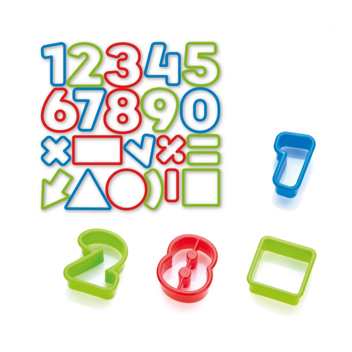Obrázek k výrobku 20524 - Tescoma Vykrajovátko číslice DELÍCIA KIDS (21 ks)