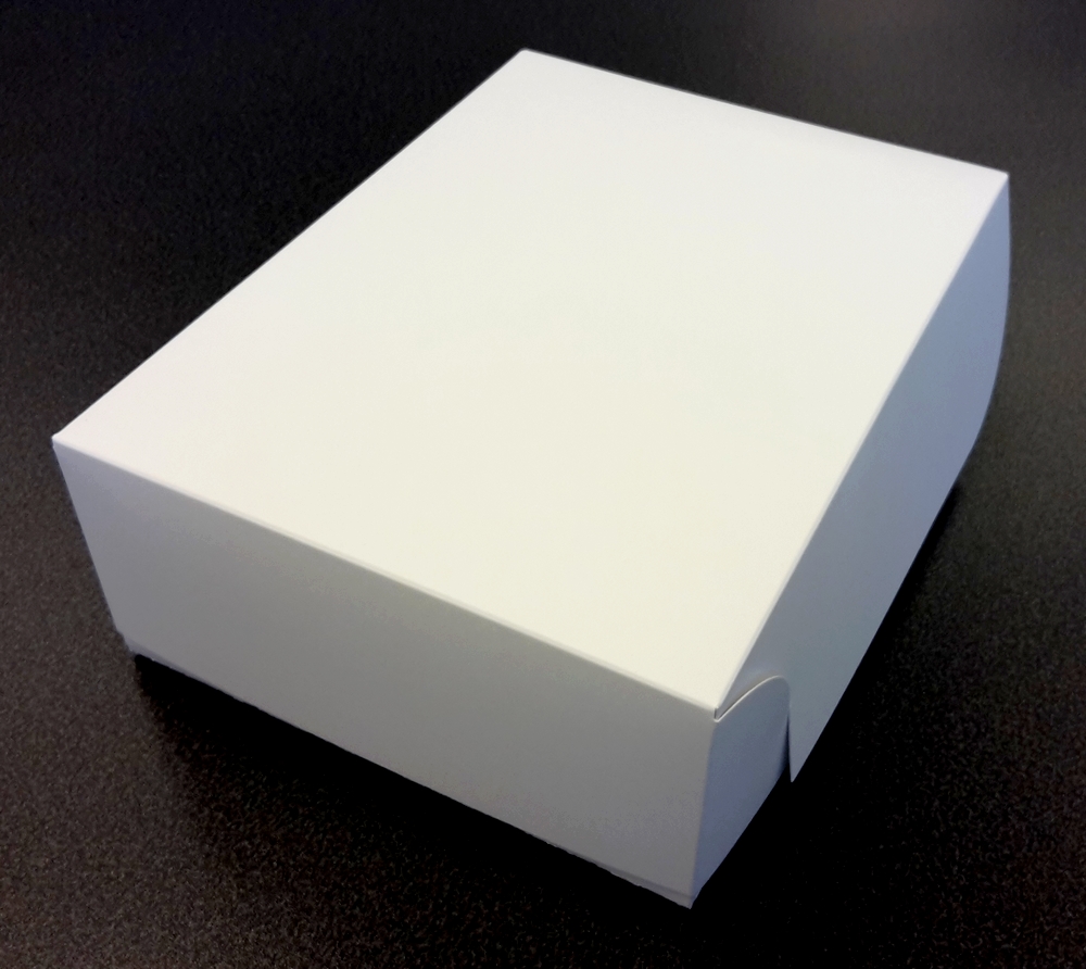 Obrázek k výrobku 17331 - Tortová krabica biela obdĺžnik 23x14,2x7,7 cm