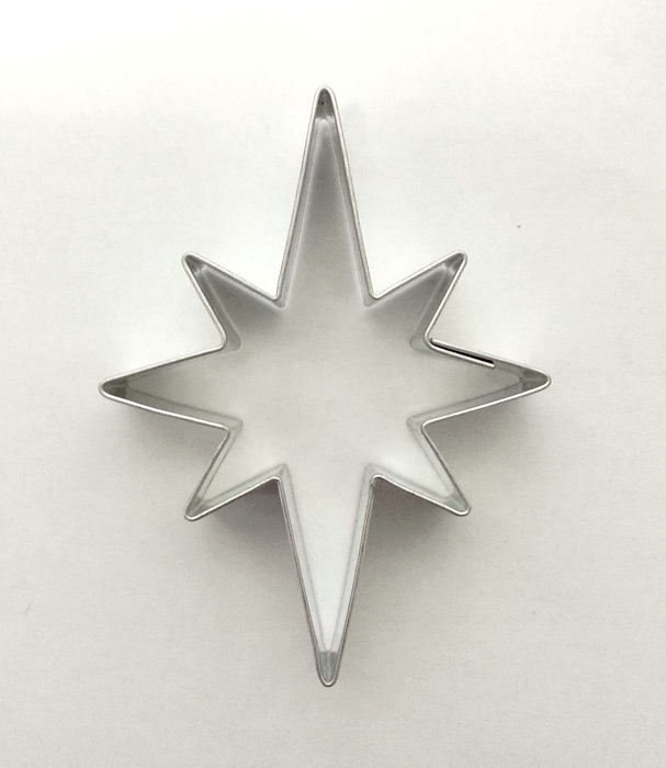 Obrázek k výrobku Vykrajovátko Hvězda nepravidelná velká 7,5 cm