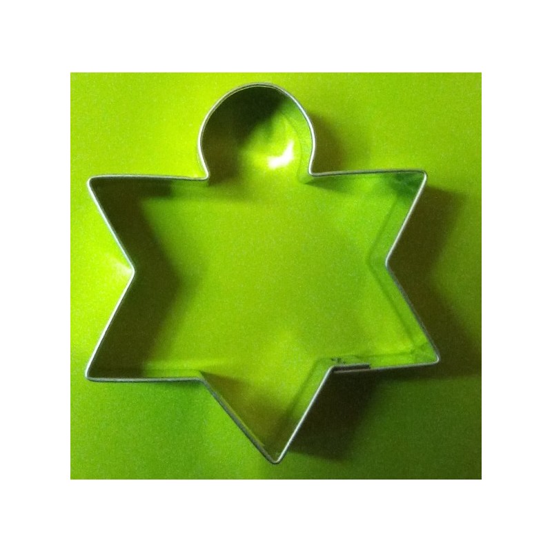 Obrázek k výrobku 19986 - Vykrajovátko Hviezda na vianočný stromček (8,8 x 6,4 cm)