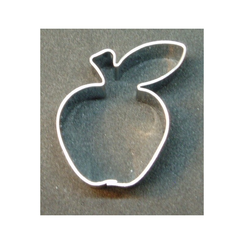 Obrázek k výrobku 20092 - Vykrajovátko Jablko s lístkom 4,5 cm
