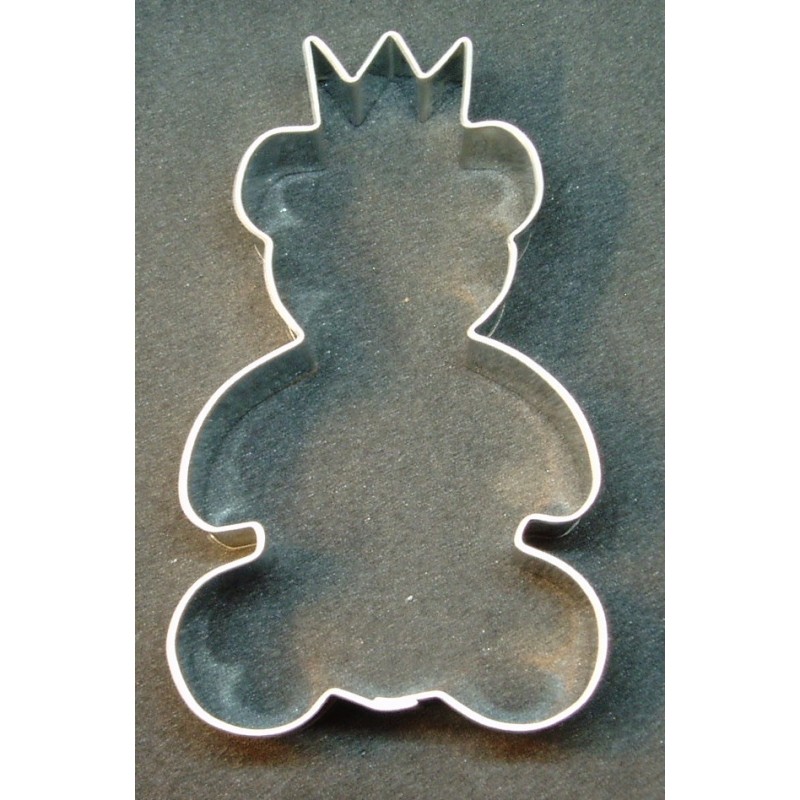Obrázek k výrobku 19994 - Vykrajovátko Medveď s korunkou (8,8  cm)