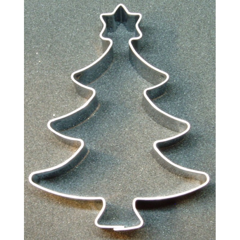 Obrázek k výrobku 19995 - Vykrajovátko Strom s hviezdou (7,3 cm)