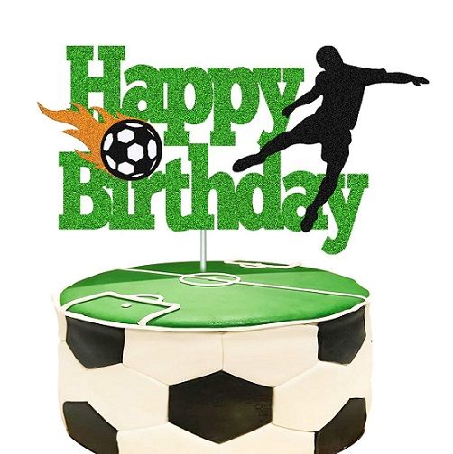 Obrázek k výrobku 21881 - Zápich do torty Happy birthday Futbal (1 ks)
