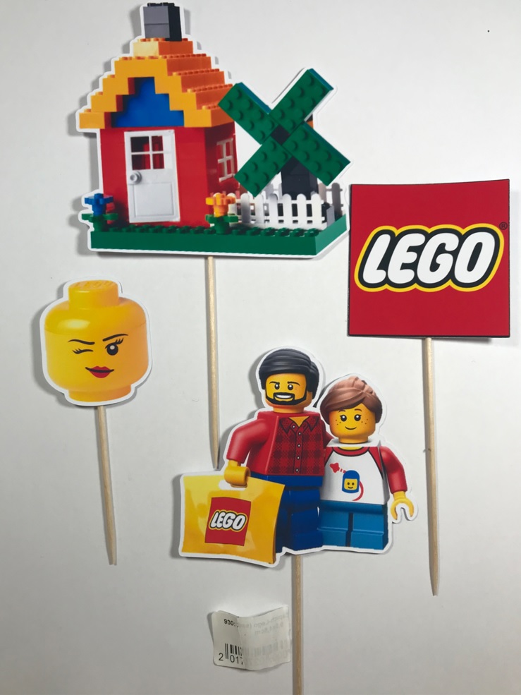 Obrázek k výrobku 22757 - Zápich-Lego (sada) 9,5x4,5cm