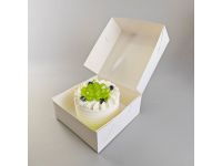 Obrázek k výrobku 27221 - 

Cake star tortová krabica JOY biela, nepremašťujúca sa, 18×18×9 cm