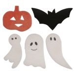Detail k výrobku Dekorácia Oblátkové Halloween 4-5cm (8ks)