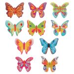 Detail k výrobku Dekorácia Oblátkové Motýle mix farieb(4cm) (10ks)