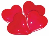 Detail k výrobkuAlvarak Balóniky červené tvar srdce (7 ks)