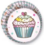 Detail k výrobkuAlvarak košíčky na muffiny Biele s cupcakmi (50 ks)