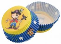 Detail k výrobkuAlvarak košíčky na muffiny Modré s pirátom (50 ks)