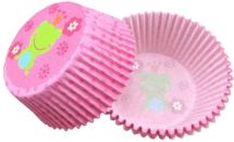 Detail k výrobkuAlvarak košíčky na muffiny Ružové so žabiakom (50 ks)