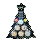 Detail k výrobkuAlvarak Papierové šálky pre Pralines so 6 farebnými vianočnými návrhmi (150ks)