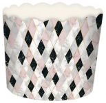 Detail k výrobkuAlvarak pevné košíčky na muffiny Cupcake geometrické tvary  (24 ks)
