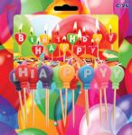 Detail k výrobkuAlvarak Sviečky Happy Birthday na špajli (13 ks)