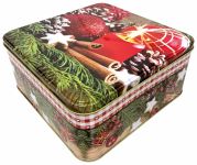 Detail k výrobkuAlvarak Vianočná plechová dóza Škorica stredná BOX 2