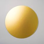 Detail k výrobkuCake Star Podložka pod tortu tenká zlatá matná kruh 20 cm (1 ks)