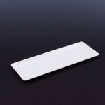Obrázek k výrobku 26502 - Cesil Plastová podložka biela 10 x 30 cm