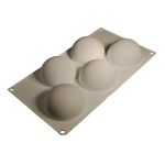 Detail k výrobkuCesil silikónová forma na pečenie/na mrazené dezerty Polokoule 8 cm (na 5 ks)

