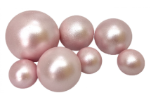 Obrázek k výrobku 27245 - Čokoládové gule XXL ružová perleť  (7 ks)