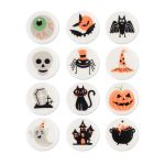 Detail k výrobkuCukrová dekorácia 2D Halloween – mix (10ks)