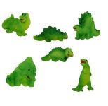 Detail k výrobkuCukrová dekorácia Dinosaury zelené (6 ks)