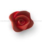 Detail k výrobkuCukrová dekorácia Ruža malá Bordová (25 ks)