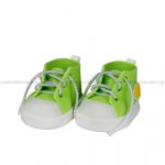 Detail k výrobkuCukrová dekorácia Športové topánky zelené (1 pár)Nejedlá!!