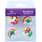 Detail k výrobkuCulpitt Cukrová dekorácia Rainbows & Unicorns