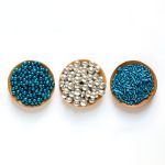 Obrázek k výrobku 26901 - Decora Dekoračná sada mix strieborná a modrá