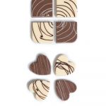 Obrázek k výrobku 21068 - Decora Polykarbonátová forma na čokoládové štvorlístky