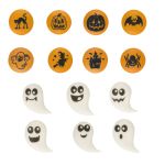 Detail k výrobkuDekorácie cukrové Halloween strašidla a tekvice 2D(12ks)