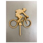 Detail k výrobkuDrevený zápich Cyklista (1ks)