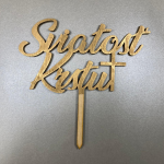 Detail k výrobkuDrevený zápich Sviatosť krstu(1ks)