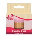 Obrázek k výrobku 26883 - FunCakes Trblietavý prach Klasický zlatý (2,5g)
