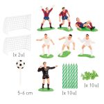Obrázek k výrobku 25791 - Futbalová sada s 10 sviečkami (1ks)