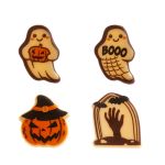 Detail k výrobkuHalloweensky mix dekorácií – duchovia, hrob a tekvica -mix (8ks)