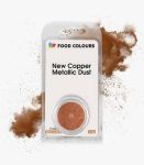 Obrázek k výrobku 26845 - Jedlá prachová perleťová farba Food Colours New Copper Metallic Dust (2,5 g) Medená