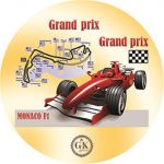 Detail k výrobkuJedlý obrázok Grand prix (20 cm)