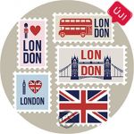 Detail k výrobkuJedlý obrázok London (20 cm)