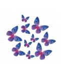 Detail k výrobkuLiana Oblátkový motýl modrý -rôzne rozmery (3 ks)