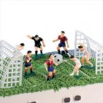 Detail k výrobkuNejedlá dekorácia Fotbalisti s bránkami