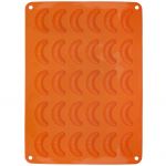 Detail k výrobkuOrion Silikónová forma na pečenie Rožky (30 ks) oranžová