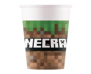 Detail k výrobkuPapierový pohár Minecraft) 200ml/8ks